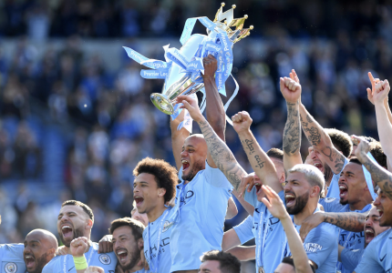 Manchester City crowned Premier League champions