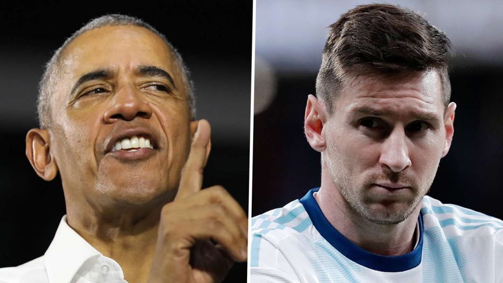 Barack Obama offers advice to Messi