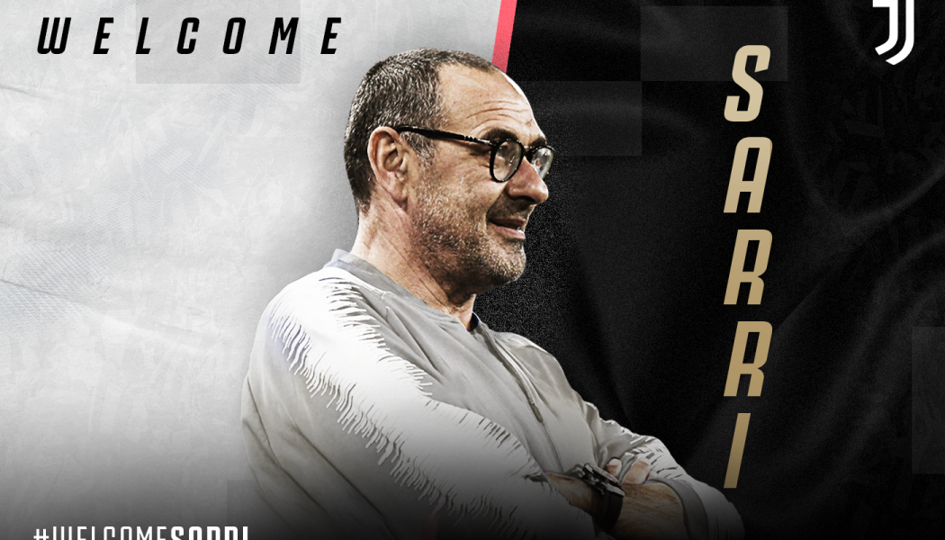Maurizio Sarri is the new Juventus coach