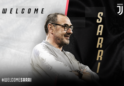 Maurizio Sarri is the new Juventus coach