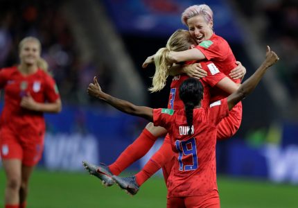 USA 13-0 Thailand: 2019 Women’s World Cup